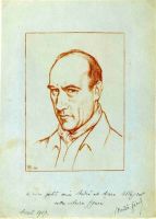 portrait d-andre gide- lithographie 343x480